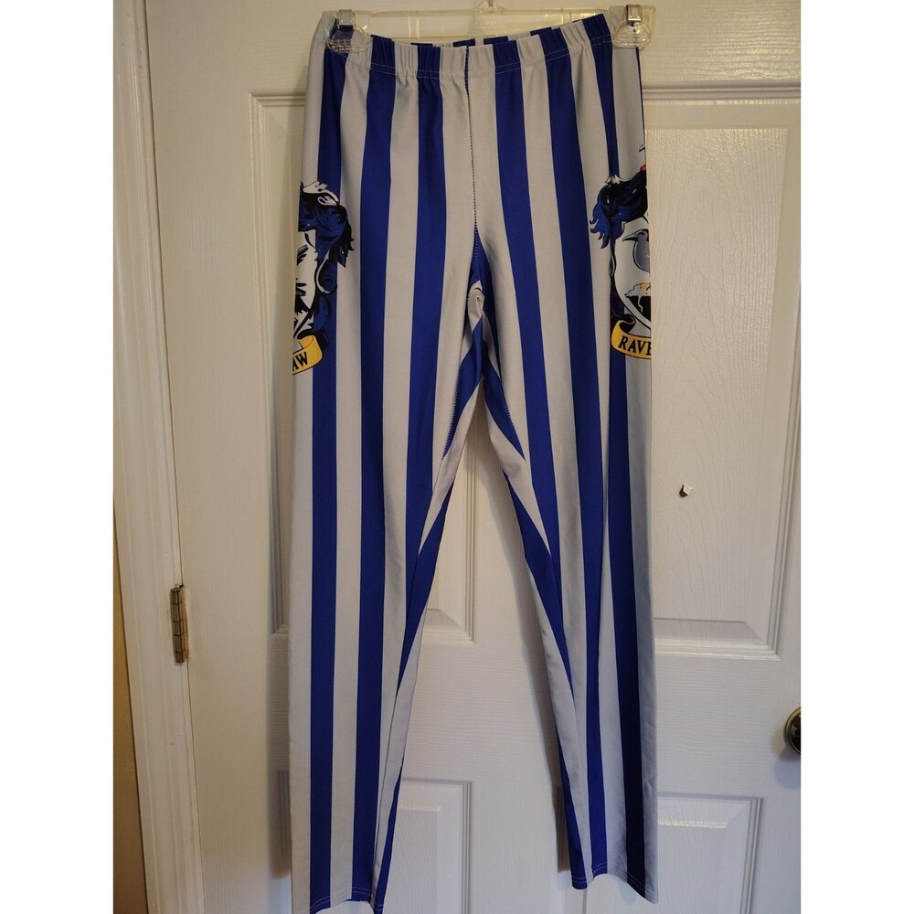 Harry Potter Ravenclaw Fantasy Blue & White Striped Pants